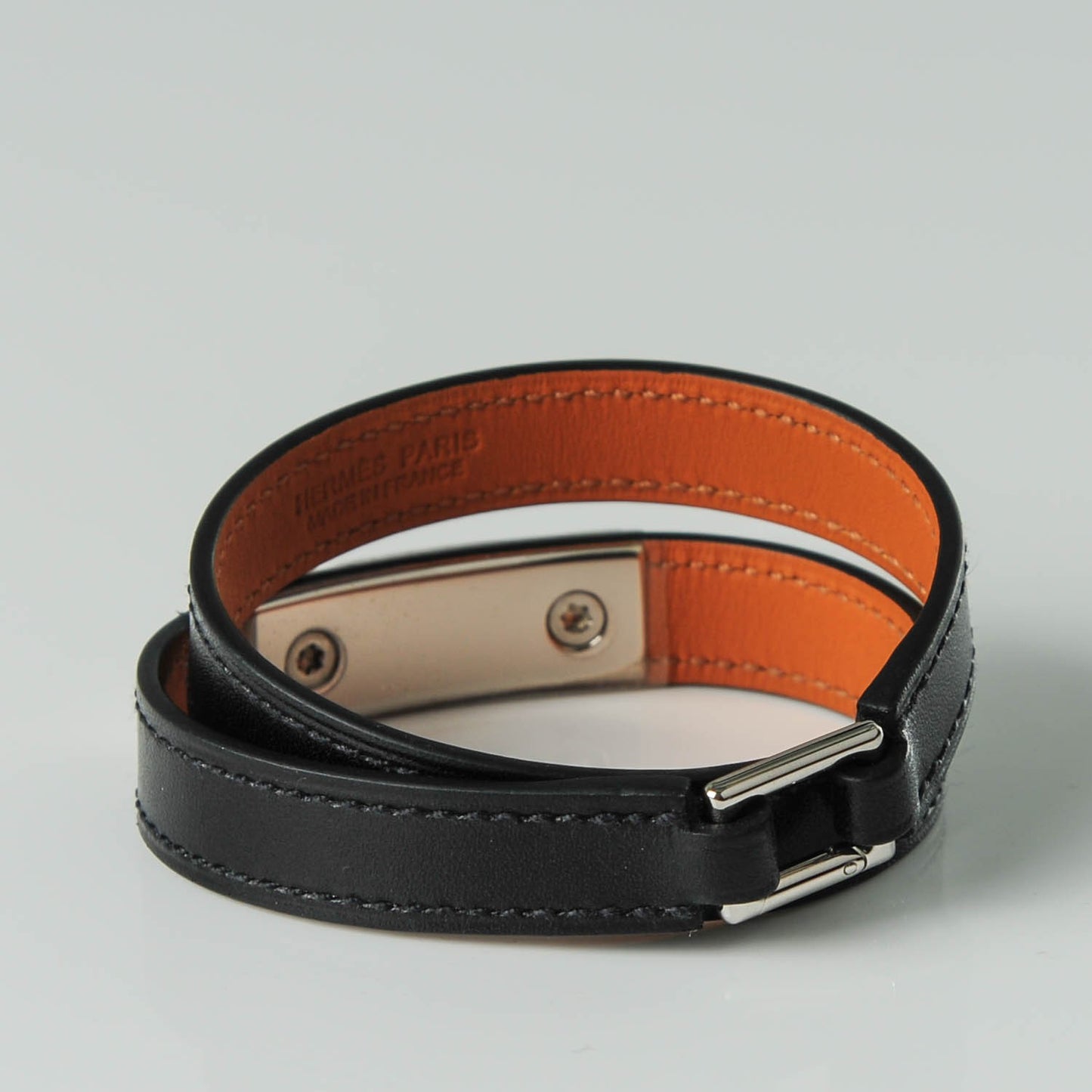 Box Rivale Double Tour Bracelet M Black