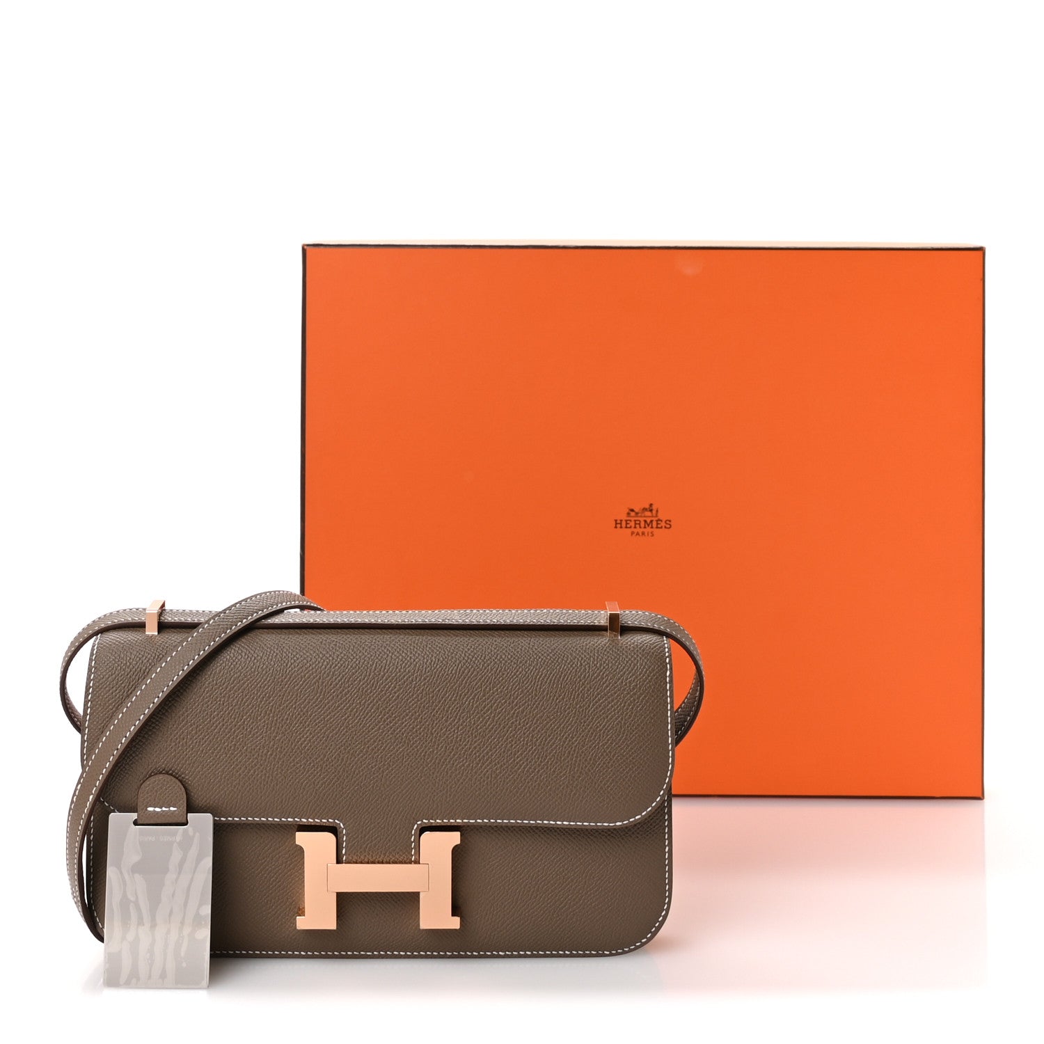 Hermes Epsom Constance Elan 25 Etoupe 12 of 12