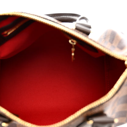Louis Vuitton Damier Ebene Speedy Bandouliere 25 5 of 9