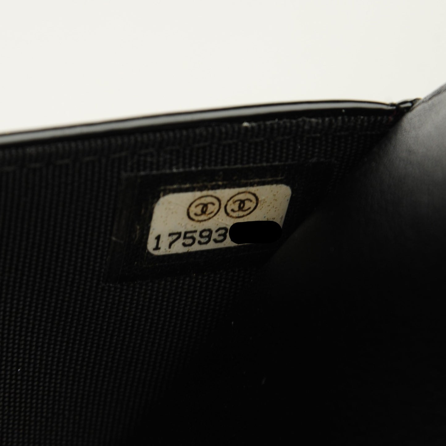 Patent CC Compact Wallet On Chain WOC Black