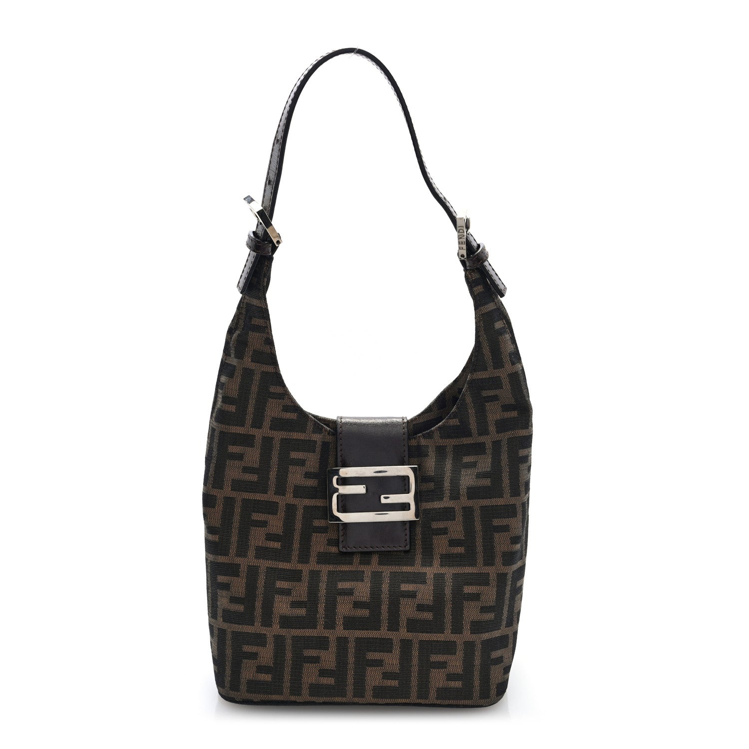 Fendi Zucca Hobo Tobacco 1 of 9