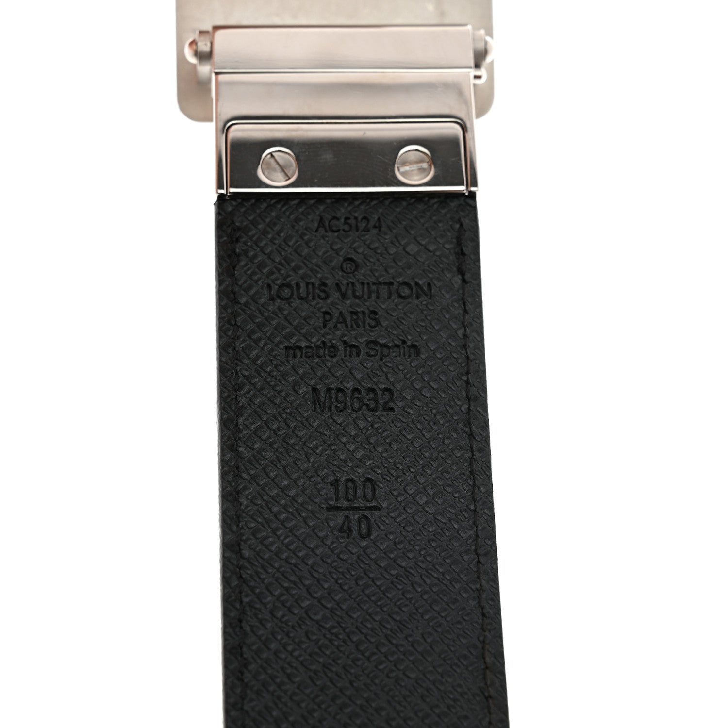 Louis Vuitton Damier Graphite 35mm LV Inventeur Reversible Belt  100 40 4 of 6