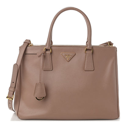 Prada Saffiano Medium Galleria Double Zip Tote Cammeo 1 of 11