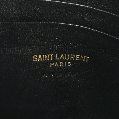 Saint Laurent Grain De Poudre Matelasse Monogram Mini Lou Camera Bag Dark Latte 6 of 11