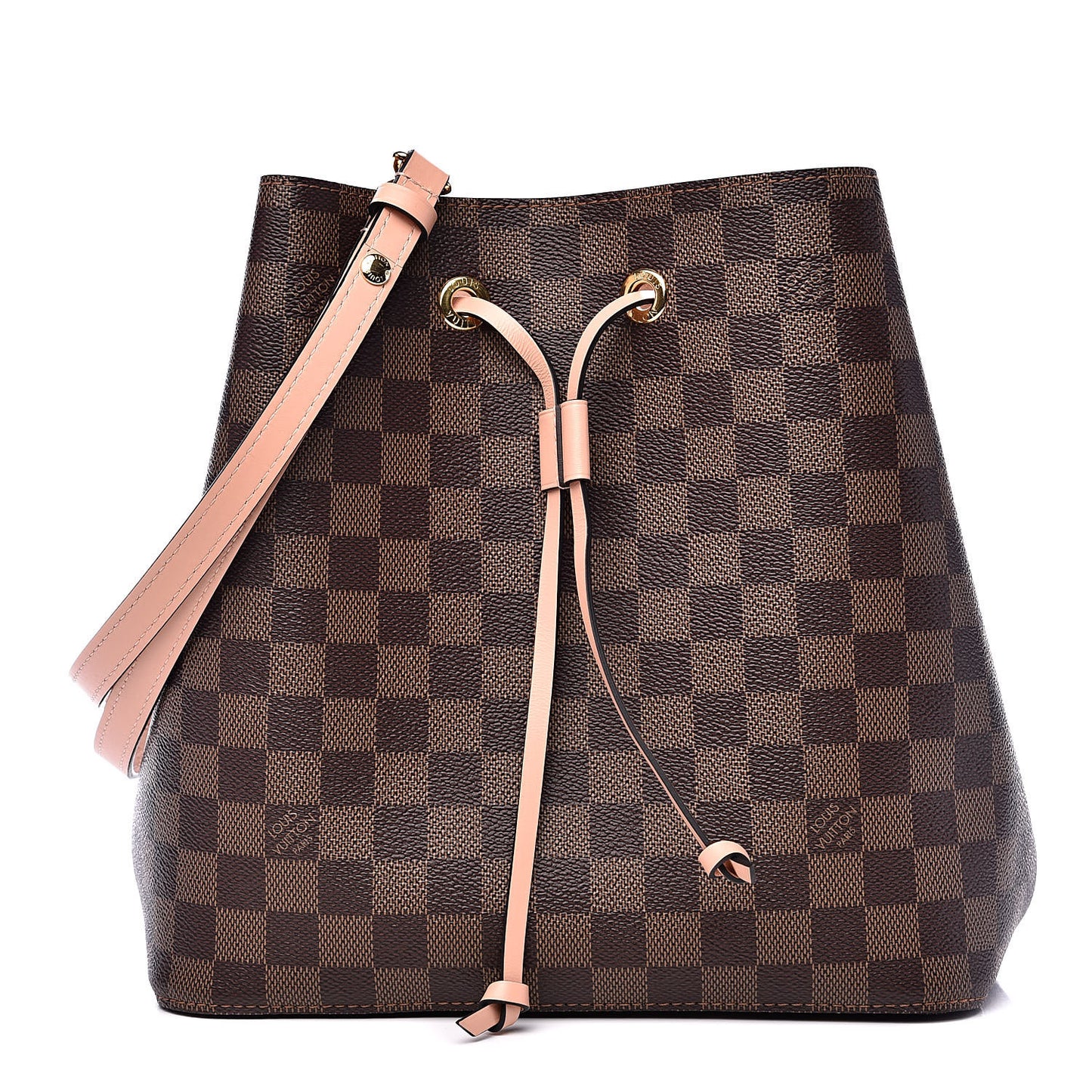 Damier Ebene Neonoe MM Venus Pink