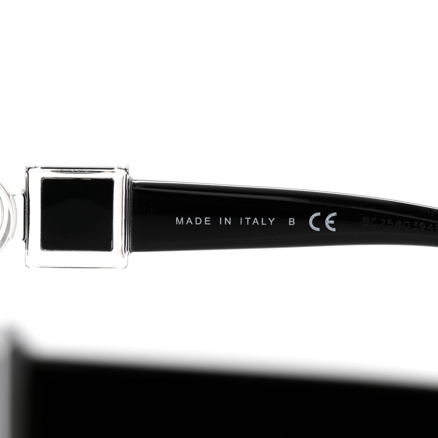 Chanel Acetate Glass Pearls Cat Eye Sunglasses 5443-H-A Black 6 of 8