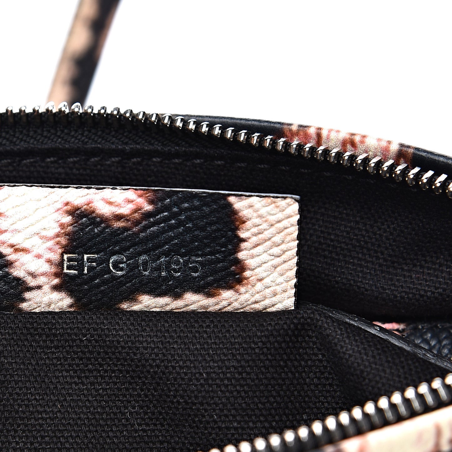 Calfskin Jaguar Print Mini Pandora Multicolor