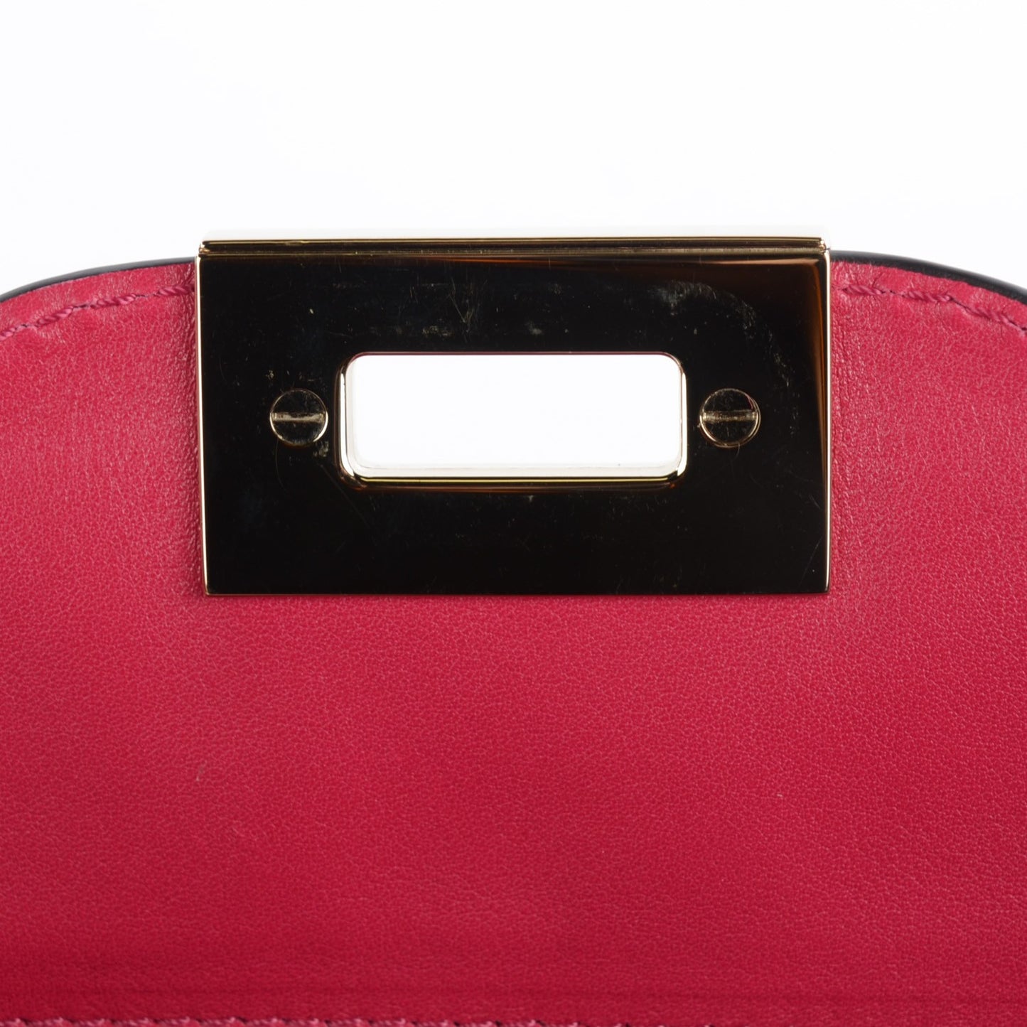 Vitello Medium Rockstud Tote Cyclamin
