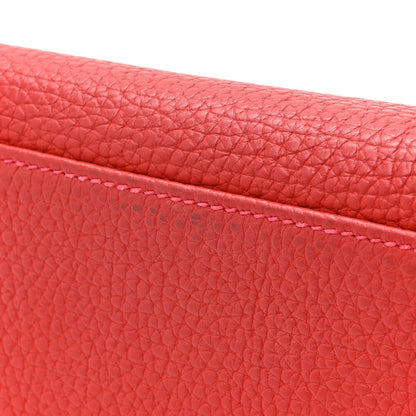 Hermes Taurillon Clemence Kelly Retourne 32 Rouge Casaque 19 of 23