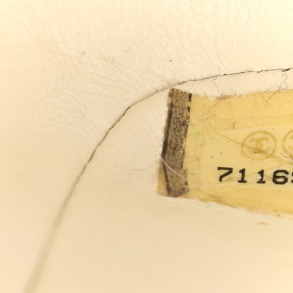 Chanel Lambskin Stitched Medium Chocolate Bar Flap White 7 of 14