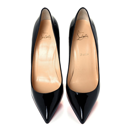 Christian Louboutin Patent Pigalle Follies 85 Pumps 40.5 Black 5 of 10