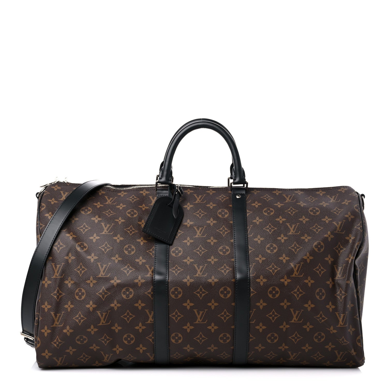 Louis Vuitton Monogram Macassar Keepall Bandouliere 55 1 of 10