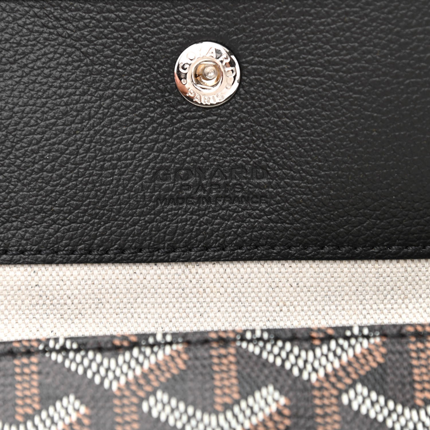Goyard Goyardine Saint Louis PM Black 8 of 12