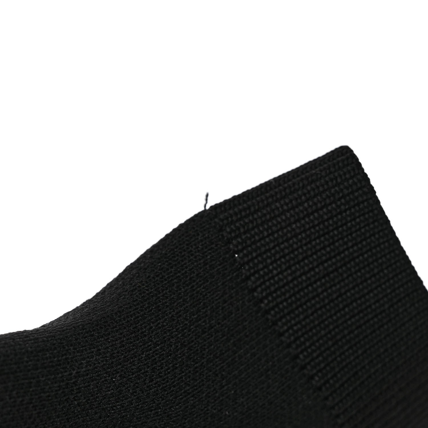 Prada Knit Fabric Logo Sneakers 38.8 Black 10 of 10