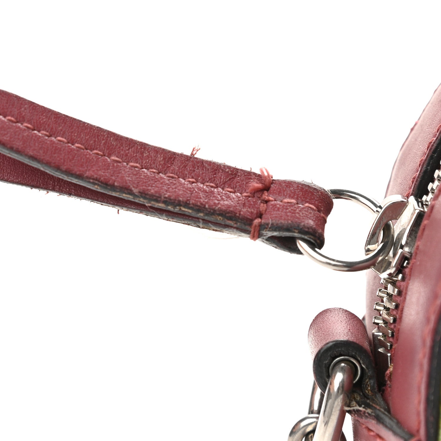 Gucci GG Supreme Monogram Blooms Mini Chain Shoulder Bag Beige Multicolor Dry Rose 10 of 10