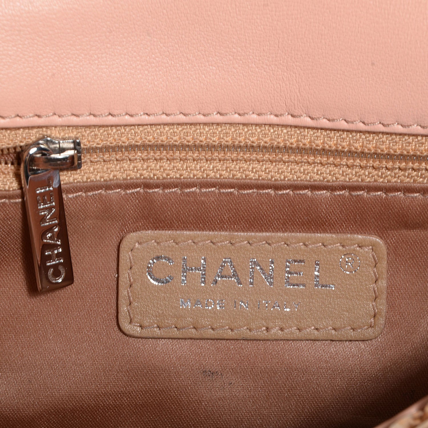 Chanel Sequin Paillette Small Flap Light Red 6 of 8