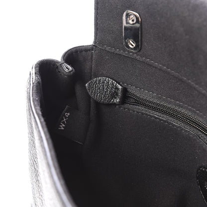 Mulberry Glossy Goatskin Small Lily Flap Black 7 of 10