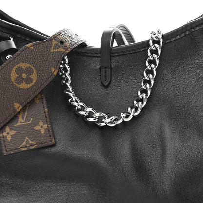 Louis Vuitton Lambskin CarryAll Cargo Vibe PM Black 7 of 9