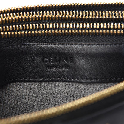 Celine Lambskin Small Trio Crossbody Bag Black 8 of 14