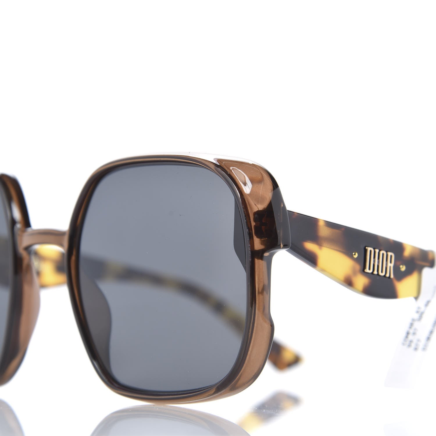 Christian Dior Acetate Nuance Sunglasses Havana 7 of 9