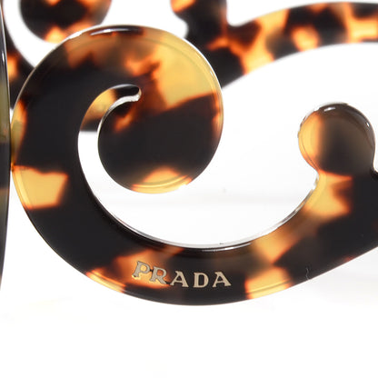 Prada Tortoise Shell Baroque Sunglasses SPR 27N Black 2 of 5