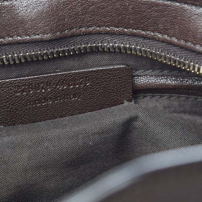 Saint Laurent Sheepskin Medium Cabas ChYc Dark Brown 7 of 23