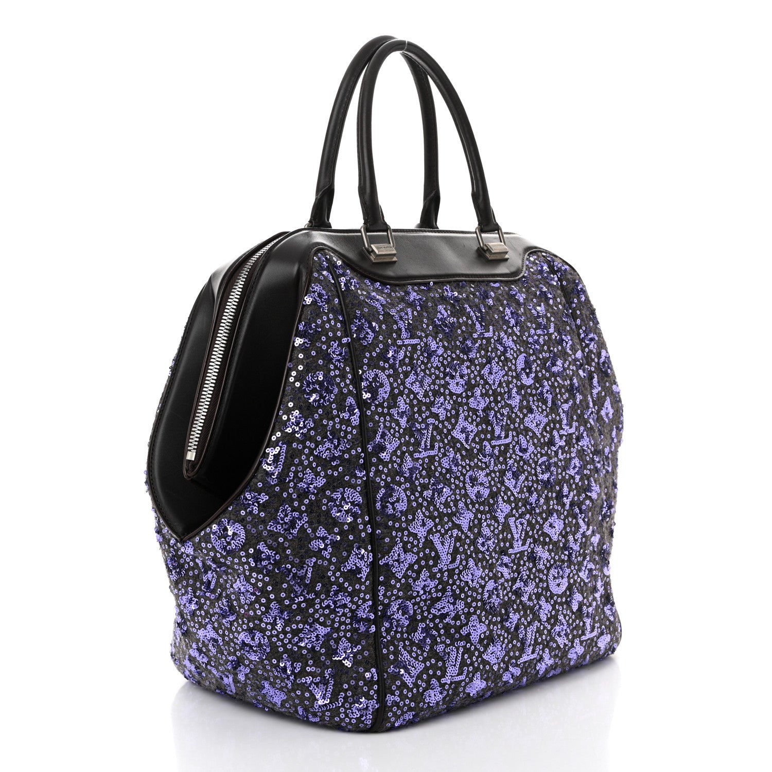 Louis Vuitton Sequin Monogram Sunshine Express North South Purple 3 of 13
