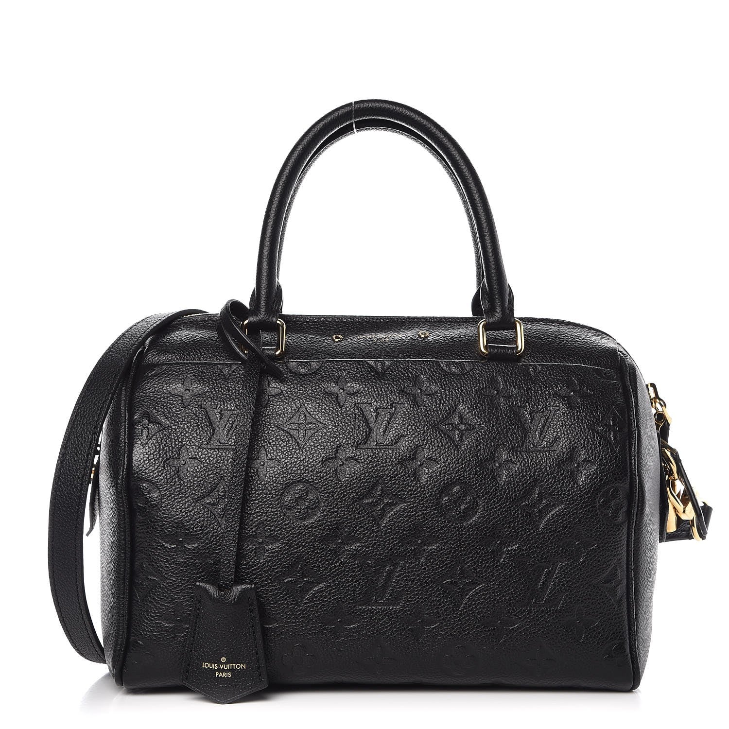 Louis Vuitton Empreinte Speedy Bandouliere 25 NM Black 1 of 8