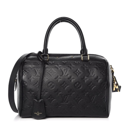 Louis Vuitton Empreinte Speedy Bandouliere 25 NM Black 1 of 8