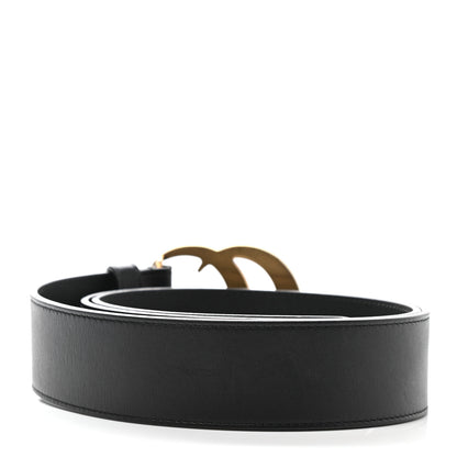 Gucci Calfskin Double G 40mm Belt 95 38 Black 2 of 6