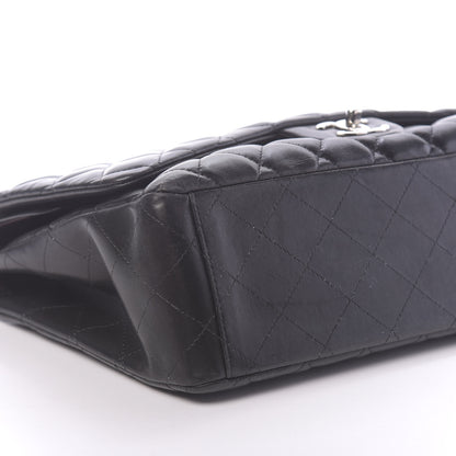 Chanel Lambskin Quilted Maxi Double Flap Black 8 of 15