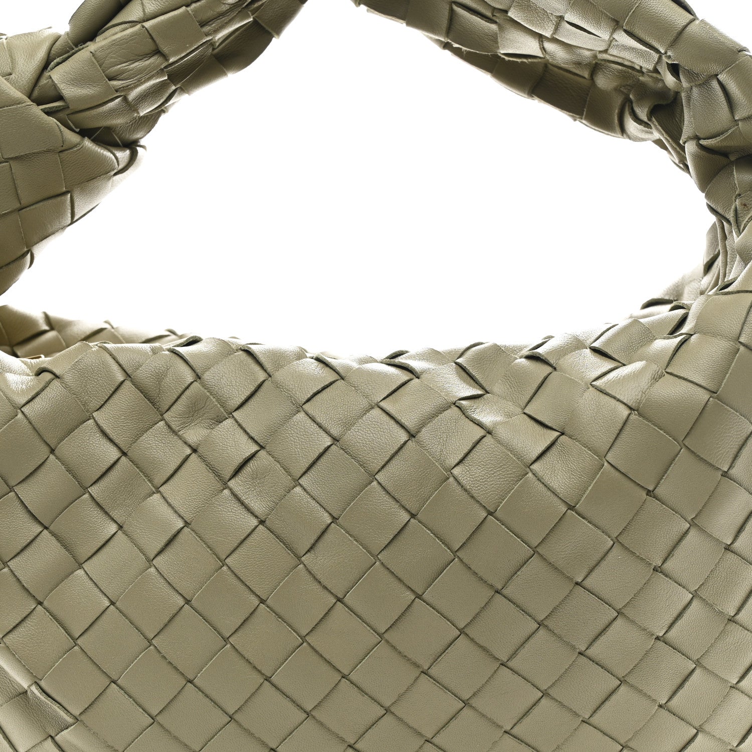 Bottega Veneta Nappa Intrecciato Teen Jodie Hobo Travertine 8 of 10