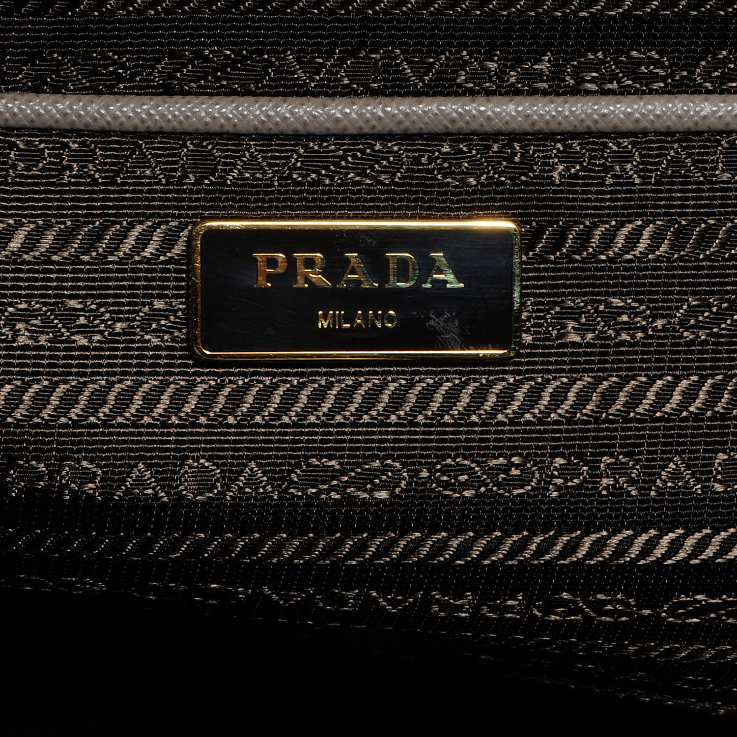 Prada Saffiano Lux Large Tote Argilla 6 of 9