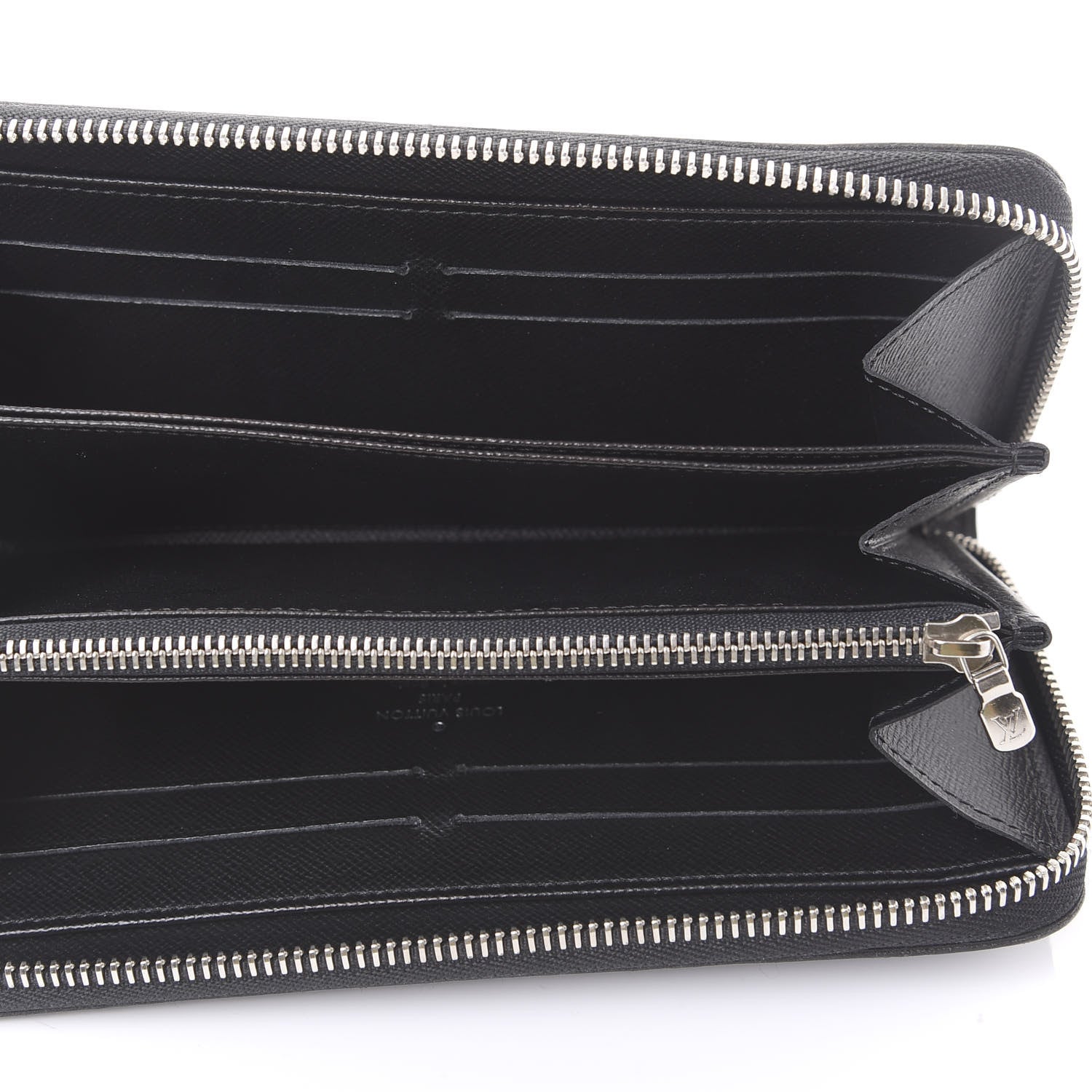 Louis Vuitton Epi Zippy Wallet Black 5 of 11