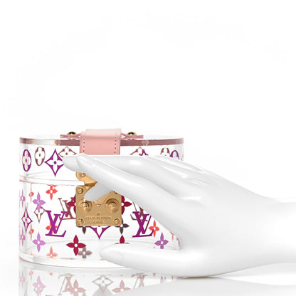 Louis Vuitton Transparent Plexiglass Box Scott Rose Ballerine 2 of 9