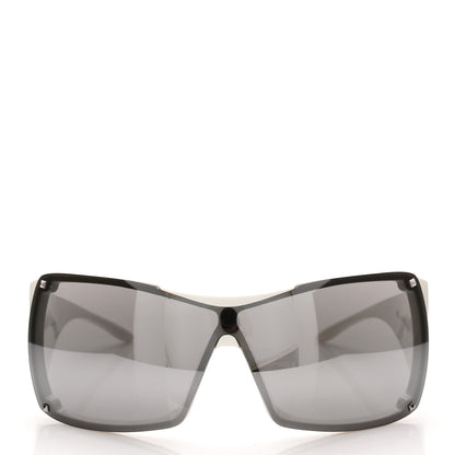 Christian Dior Acetate Overshine 2 Sunglasses White Black 2 of 6