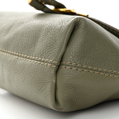 Chloe Calfskin Marcie Pochette Crossbody Bag Baobab Green 10 of 13