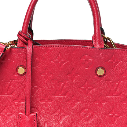 Louis Vuitton Empreinte Montaigne BB Dahlia 7 of 9