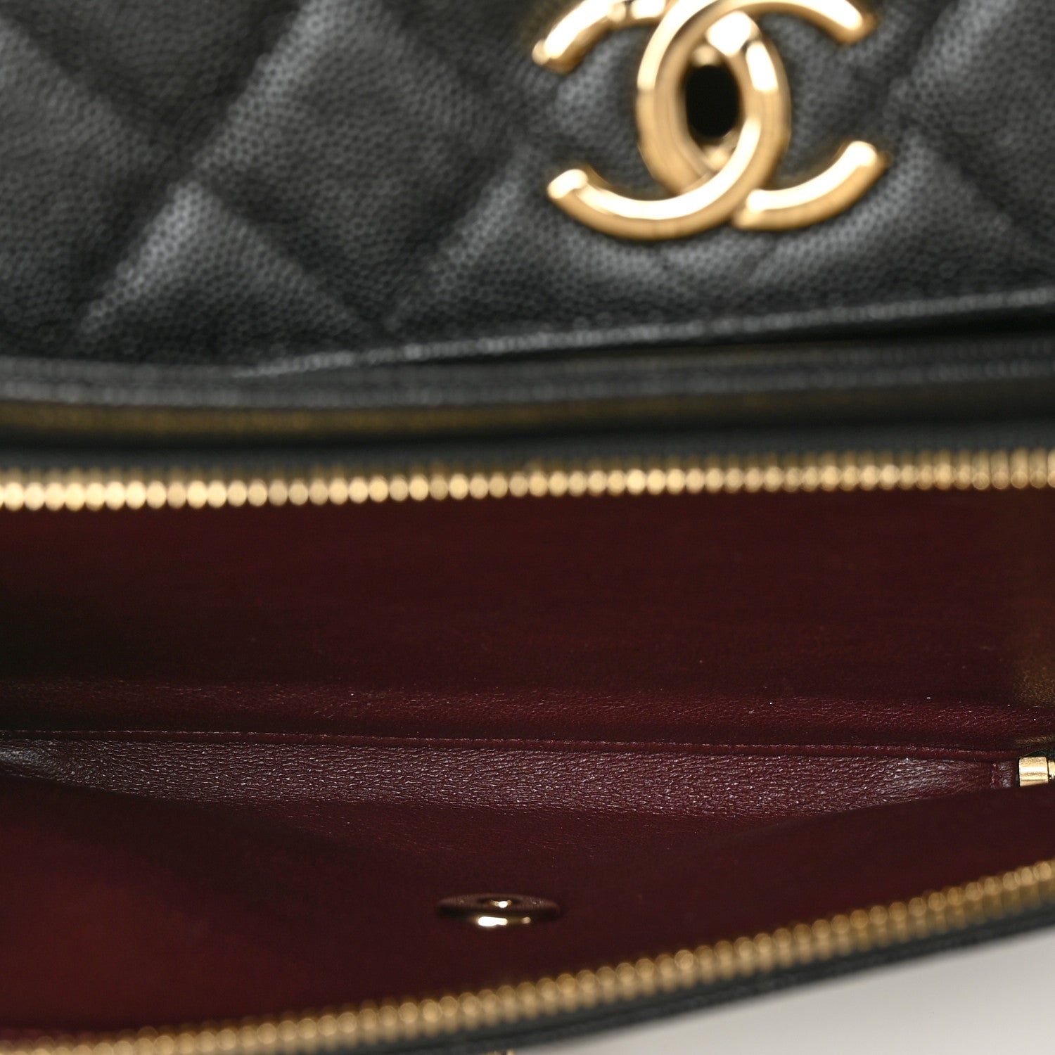 Chanel Caviar Quilted Large Business Affinity Flap Black 6 of 11