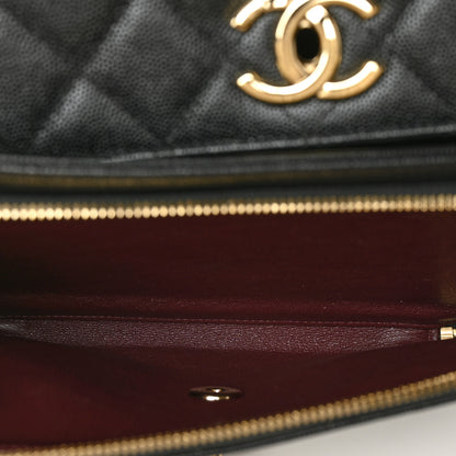 Chanel Caviar Quilted Large Business Affinity Flap Black 6 of 11