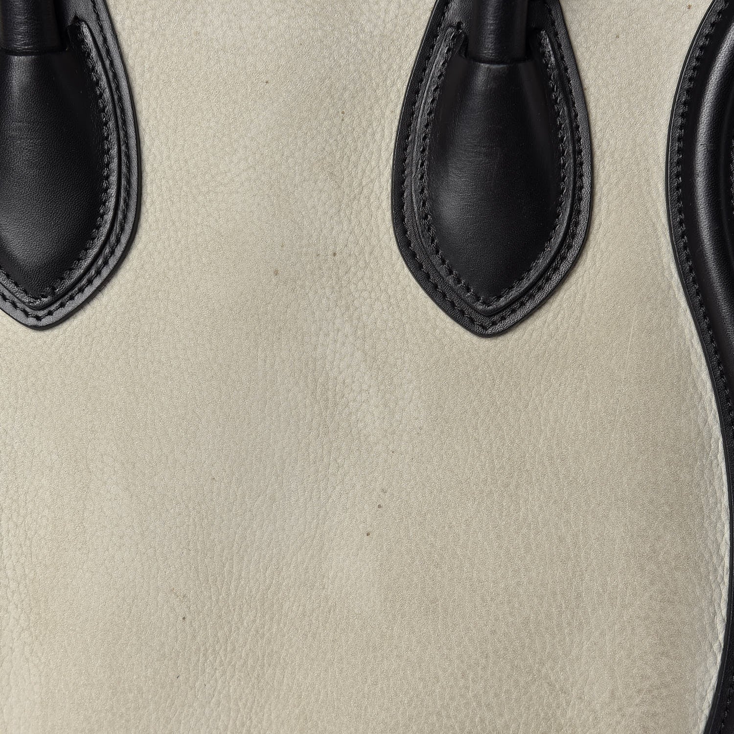 Celine Nubuck Smooth Calfskin Mini Tri-Color Luggage Olive 12 of 18