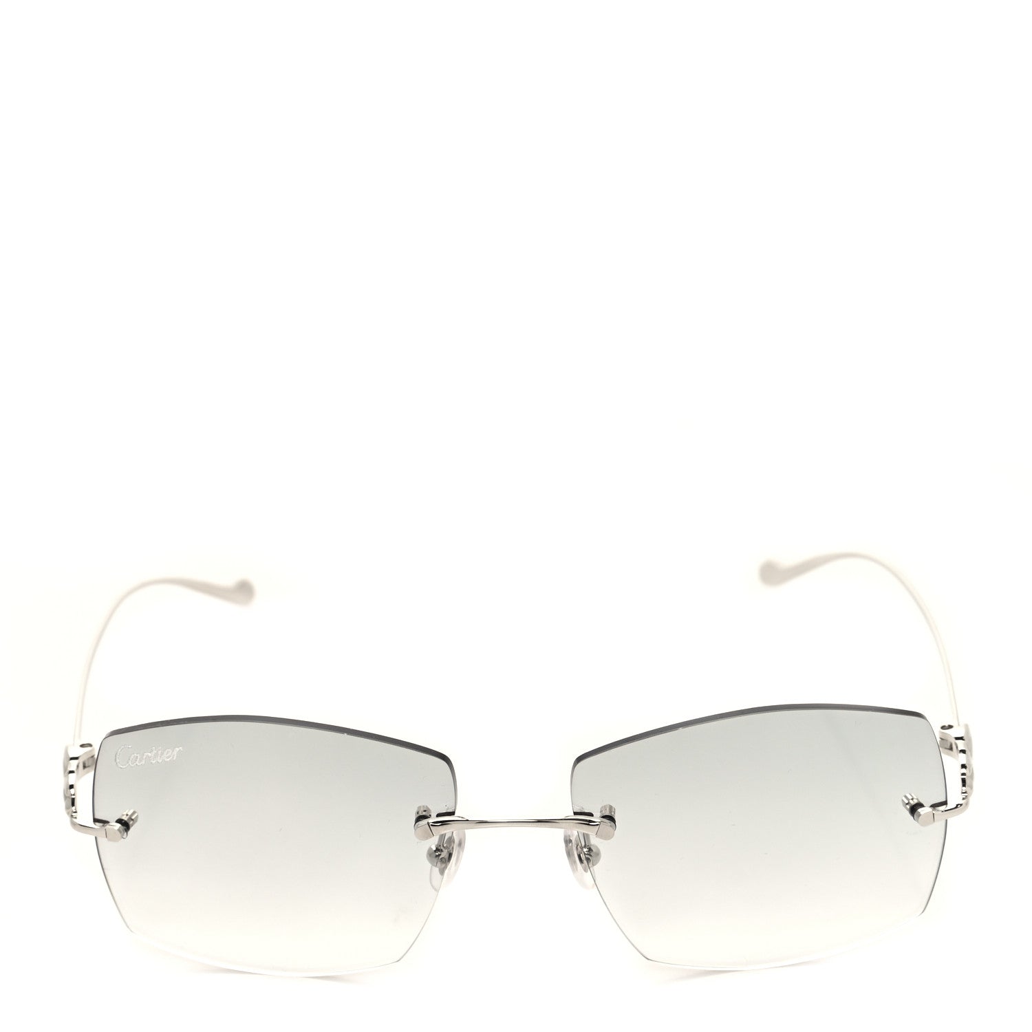 Cartier Metal Sunglasses CT0225S 130 Silver 2 of 8