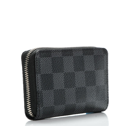 Louis Vuitton Damier Graphite Zippy Coin Purse Vertical 3 of 6
