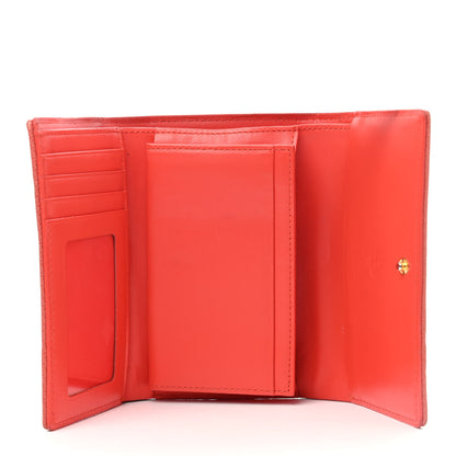 MCM Visetos Striped Trifold Wallet 5 of 10
