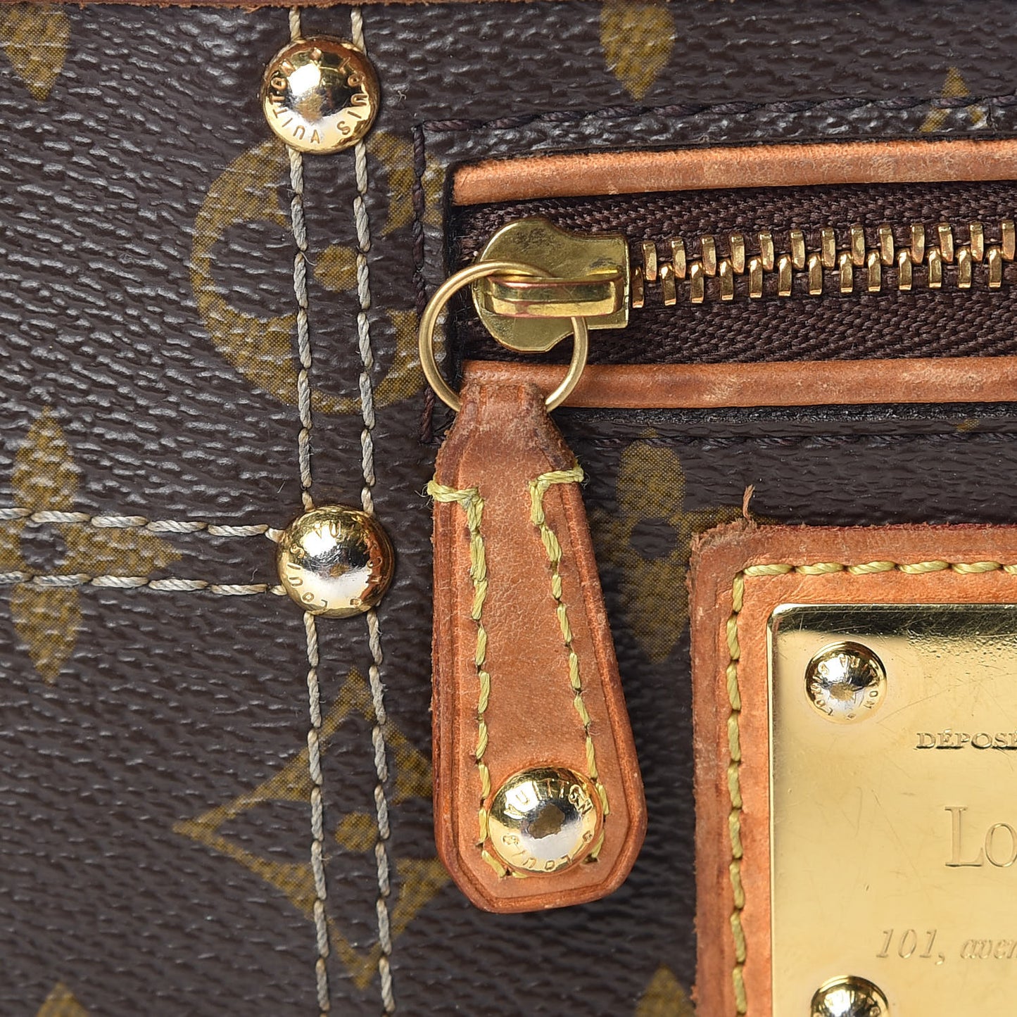 Monogram Riveting Pochette Accessories