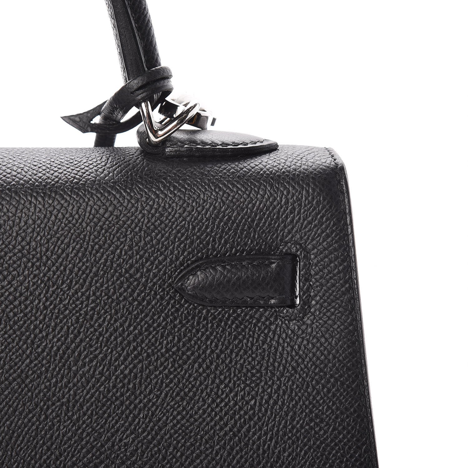 Hermes Epsom Kelly Sellier 25 Black 17 of 45
