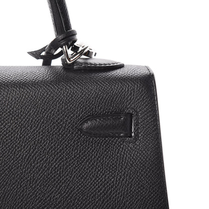 Hermes Epsom Kelly Sellier 25 Black 17 of 45