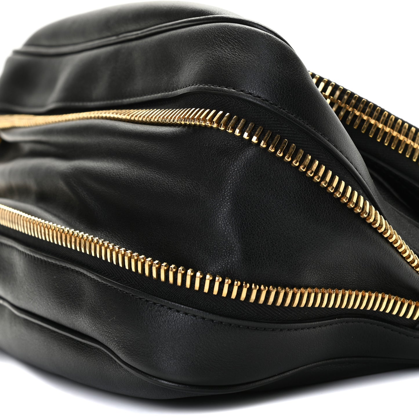 Calfskin Medium Jennifer Crossbody Bag Black