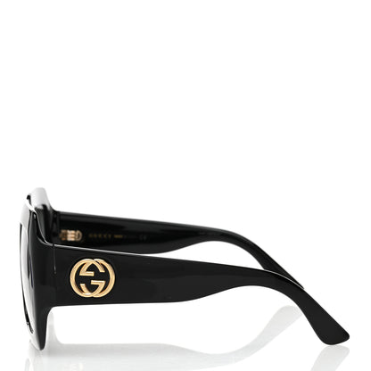 Gucci Acetate Square Frame Sunglasses GG0053S Black 3 of 8