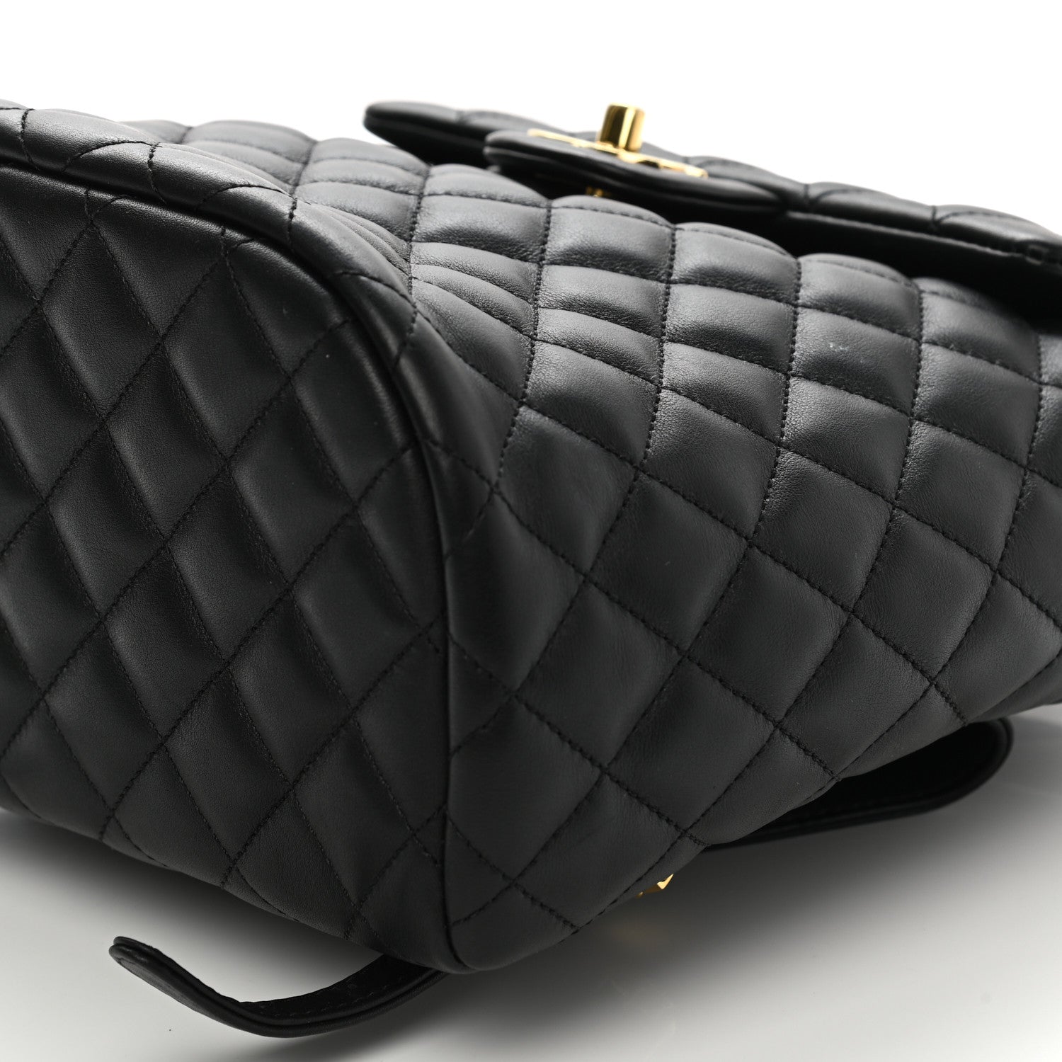 Chanel Lambskin Quilted Small Urban Spirit Backpack Black 10 of 11